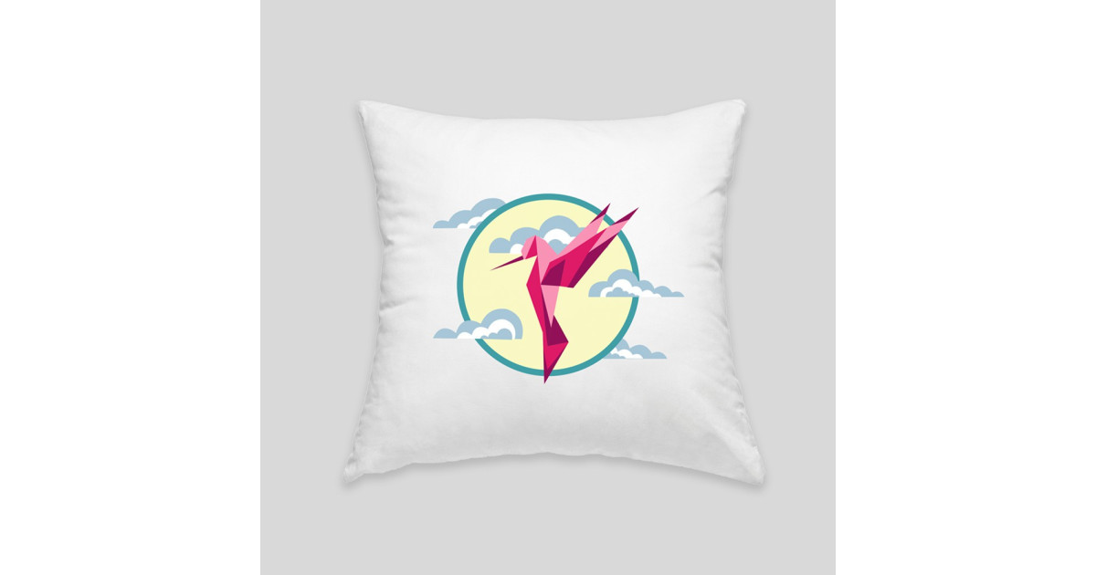 Coussin colibri