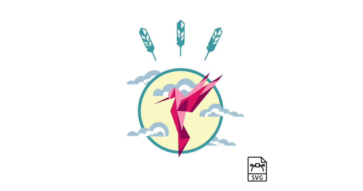 Hummingbird - Vector graphics